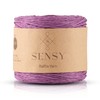 Sensy Premium 274 Yards Raffia Yarn (Purple)