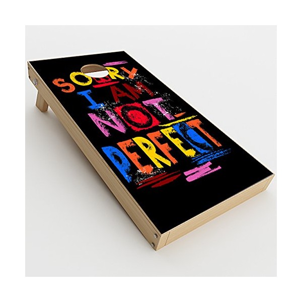 Skin Decals Vinyl Wrap for Cornhole Game Board Bag Toss