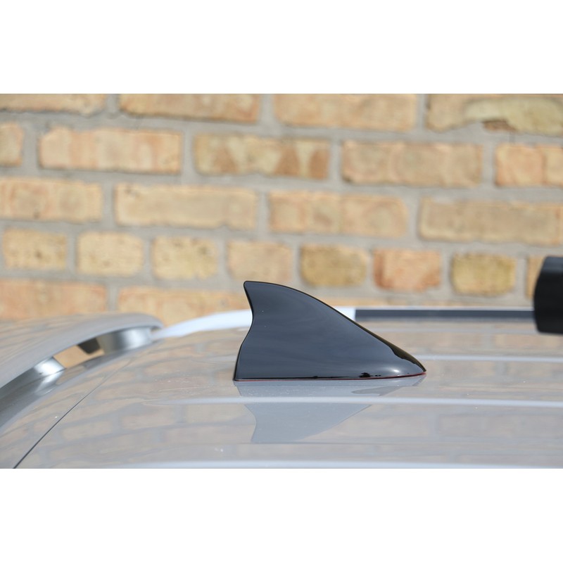 AntennaMastsRus - Functional Black Shark Fin Antenna - Fits: 2014-2017