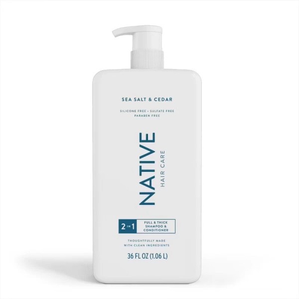 Native Sea Salt & Cedar Full & Thick 2-in-1 Shampoo