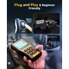 OBD2 Scanner - Enhanced Fixd Car Diagnostic Tool with Battery