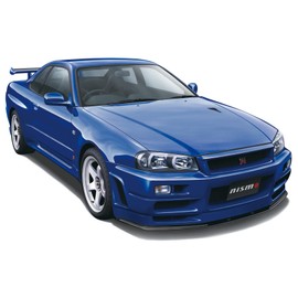 Fujimi Model ID-64 1/24 Inch Up Series No. 64 Skyline GT-R (BNR34 Model) with Nismo Parts