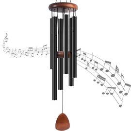 Wind Chimes,Memorial Wind Chimes,Deep Tone Soothing Melodic Memorial Wind Chimes,Sympathy Wind Chimes for Outdoor Decor