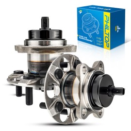 PHILTOP 512505 x2 Rear Wheel Hub Assembly Compatible with 2010-2015 Toyota Prius, 2012-2015 Toyota Prius Plug-in W/ABS 5 Lugs