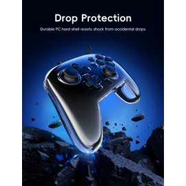 WEOTOO Compatible with Switch 2 Pro Controller Case, Hard Shell Protector Case Compatible with Switch 2 Pro Controller, Shock-Proof, Anti-Scratch, Water-Resistant Protective Cover