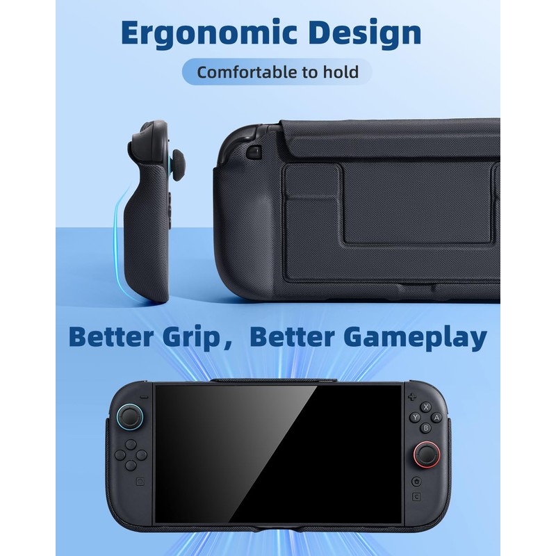 OATSBASF Protective Case for Switch 2 (2025), Full-Body Shell Cover