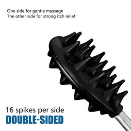 OHOO Telescoping Back Scratcher for Men Women Long Stick Double Side Extendable Portable Itch Reliever