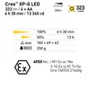 LED-MARTIN M-FIRE Fire Brigade Hand Lamp – Yellow – Angled