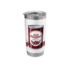 Jelled Cranberry Sauce in a Can - Thanksgiving Ingredient Stainless Steel Insulated Tumbler