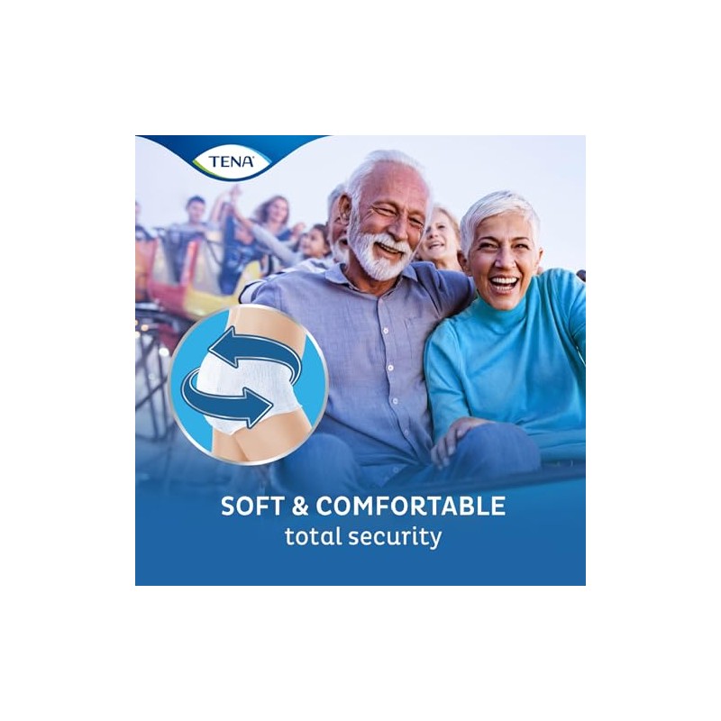 Tena TENA Pants Plus Extra Large (120cm-160cm/46-62in) Pack of 12