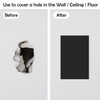 Rubber Bond Self-Adhesive Rubber Wall Outlet Cover Plate 5 Pack