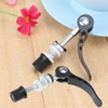 LSHEQYI Seatpost Clamp,2 Pcs Aluminum Alloy Bicycle Quick Release Seat