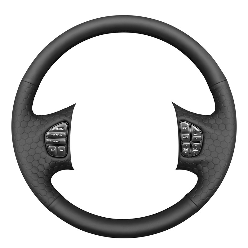 MEWANT Steering Wheel Cover Compatible with Excursion 2002-2005 F-250 F-350