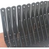 20 Pack L8 x H 6" Black Heavy Duty Shelf