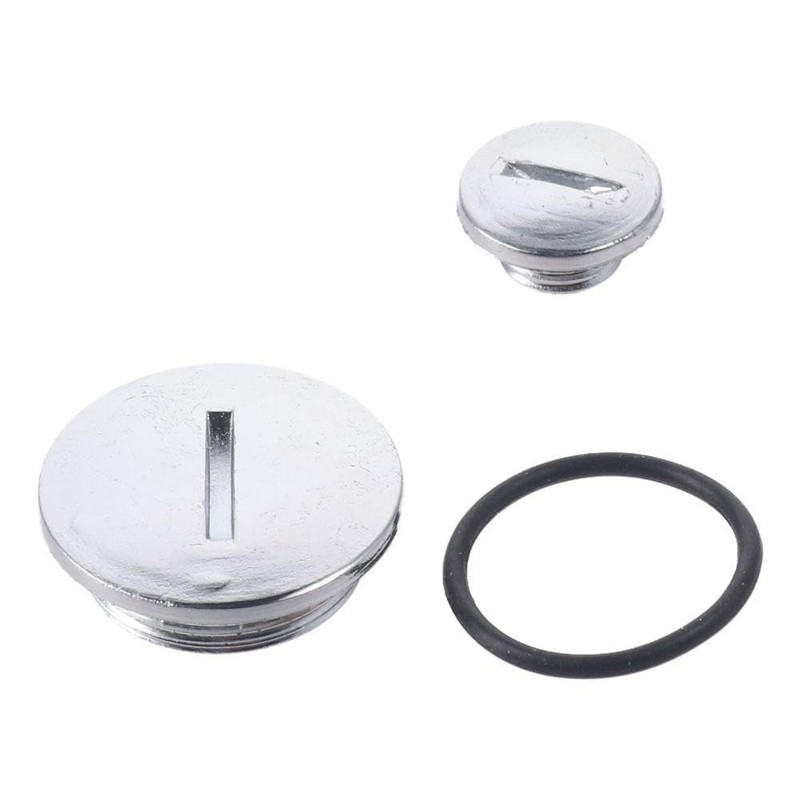Quad Engine Stator Side Cover Caps,Aluminum with Rubber Seals Replacement