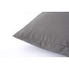 Lanest Housing Pillow Cases Queen, 2 Pack Dark Gray Microfiber