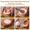 Wooden Steamed Bun and Mooncake Molds Kitchen Tool for Homemade