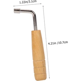LimCryspp 1 Harp Tuning Tool, Adjustable Wrench Precision Tuning Tool, Instrument Tuning Wrench, Portable Automatic Harp Tuning Wrench