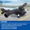 Engine Coolant Housing Water Outlet with Hose - Repalcement for