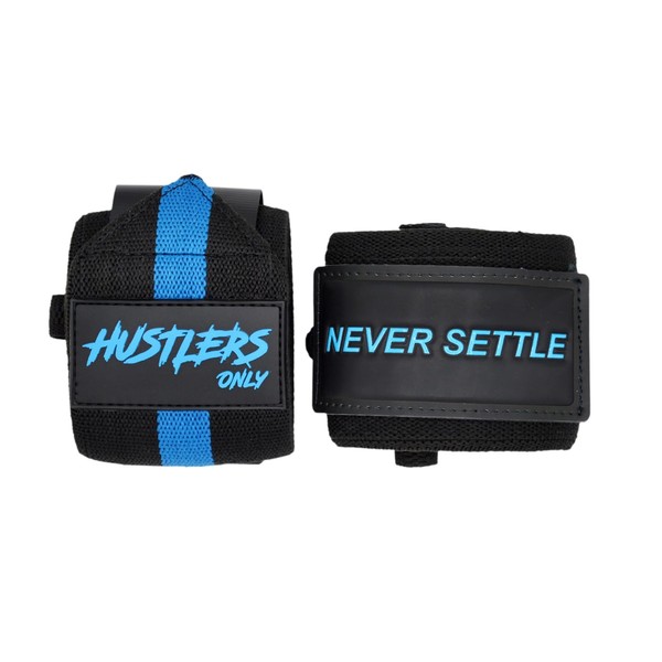 Hustlers Only Weightlifting Wrist Wraps for Wrist Support to Reduce