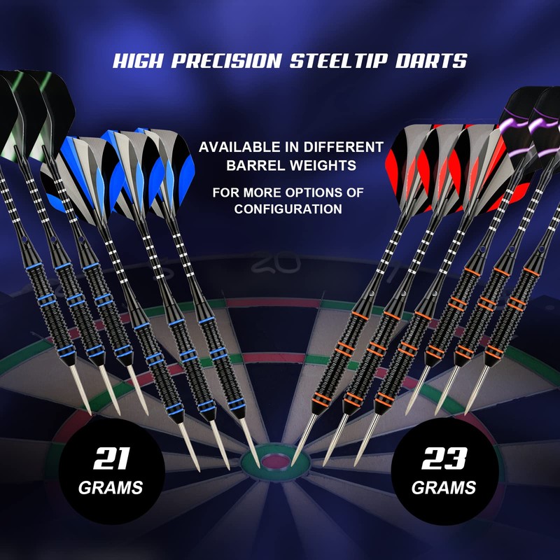 Formula Sports Darts Set, 6 Pcs 21g and 6 Pcs