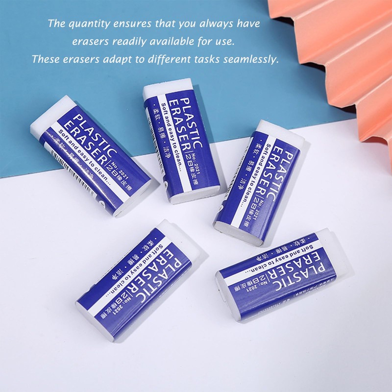 20 Pcs Erasers for Kids, Easy to Use Rubbers Erasers,