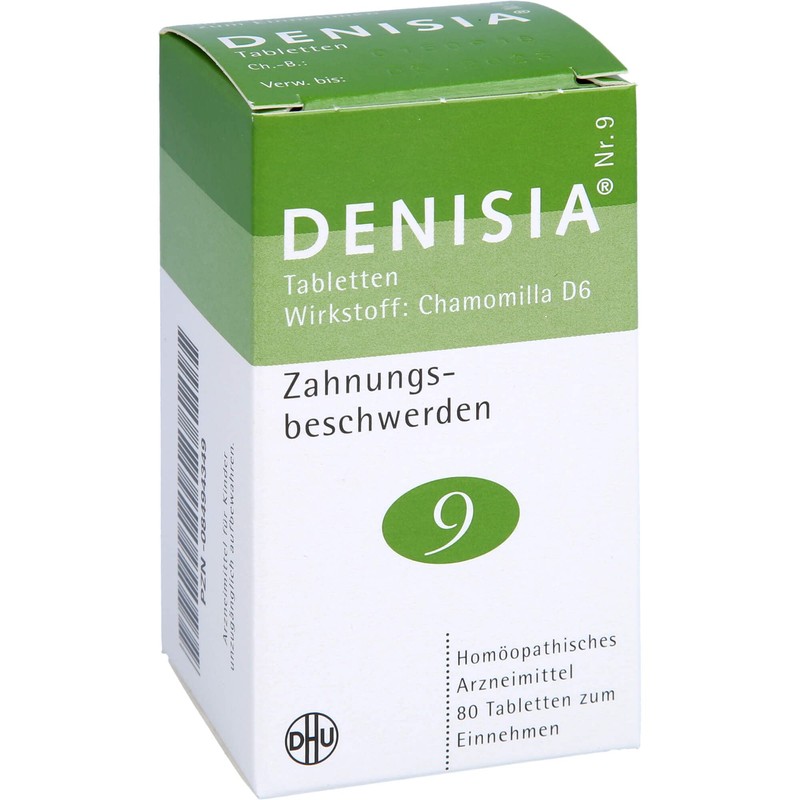 DHU DENISIA No. 9 Tablets for Teething Pain Pack of