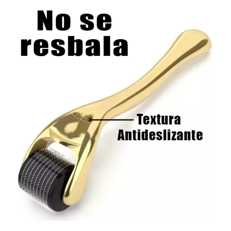 2 Piezas Dermaroller 0.25 Mm Barba Facial Cabello Ra01 Am7