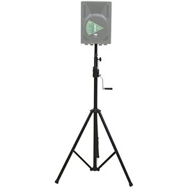 ASC Pro Audio Mobile DJ Light Stand 10 Foot Height Crank Lighting or Speaker Tripod