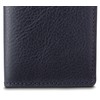 Bosca Navayo Card Case All Leather Wallet Blue-Black