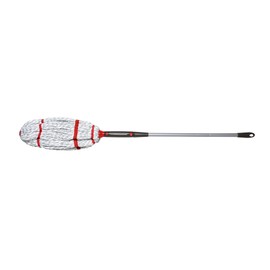 Rubbermaid Commercial Products Self-Wringing Ratchet Twist Mop with Blended Yarn Head, 54-Inch (1809375)
