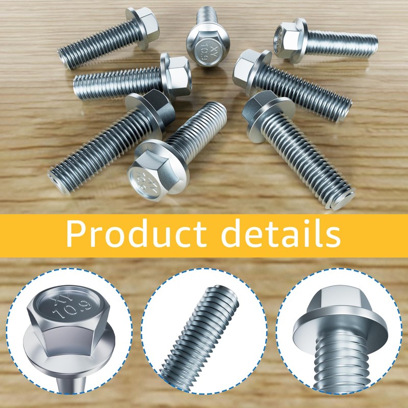 Wllead LS Engine Transmission 4L60e Bell Housing Bolts Set Kit