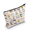 BWWKTOP Sheep Cosmetic Makeup Bag Sheep Lover Inspired Gifts Eve