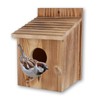 Bird Aviary Outdoor,Birds Houses for Garden,Bird Nesting Box,Wooden Birds House,Budgie