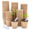 INCIKITI INCIKITI Biodegradable Peat Pots for Seedling - 120 Pack