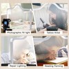 KEDAO Nail Light for Desk Half Moon Light for Nail