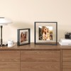 Egofine 8x8 Floating Frames Set of 2, Double Plexiglass Picture