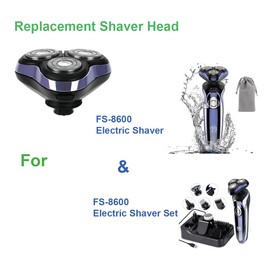 Replacement Shaver Head for Series FS-8600 Electric Shaver Electric Razor for Men, 4 in 1 Rotary Men Shaver Beard Trimmer, Electric Shaver