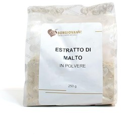 BONGIOVANNI FARINE E BONTA' NATURALI Estratto di Malto In Polvere per Prodotti da Forno - Formato da 250 grammi