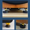 Dufray HiFi Speaker Spike Pads, Carbon Fiber Speaker Stand Feet,