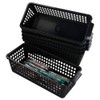 Bblina Small Baskets for Storage, Black Baskets Set of 6,
