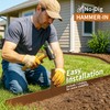 Worth Garden 20ft. Galvanized Steel Landscape Edging - 6-Pack 6.5"