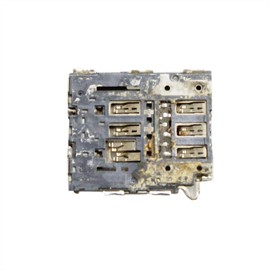 GinTai SIM Card Holder Tray Reader Motherboard Replacement for Galaxy S6 Edge G925