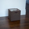 JJ Cole Heather Storage Box, Cocoa, 11-Inch