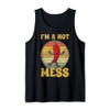 Retro Vintage Mess Hot Chili Spicy Lover Cute Pepper Tank