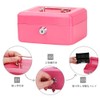 Jssmst CB0801S Hand Safe, Key Lock, Metal, Mini Size, Lightweight,