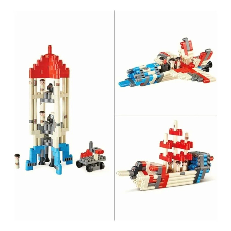Hape Polym Space Adventure Rocket Kit De Construcción |