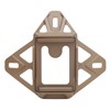 Helmet Shroud Aluminum Alloy Helmet NVG Mount Adapter for FAST