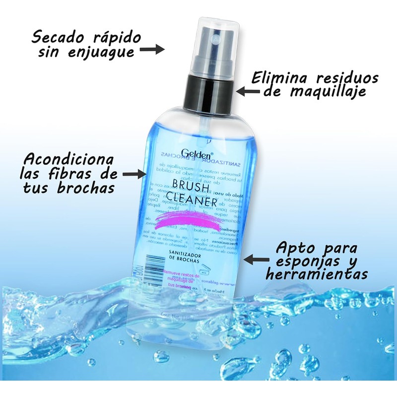 Sanitizador y Limpiador de Brochas Brush Cleaner 110ml - 2