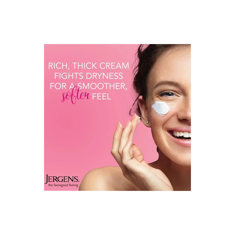 Jergens Crema Facial Humectante De Limpieza Profunda 15bote